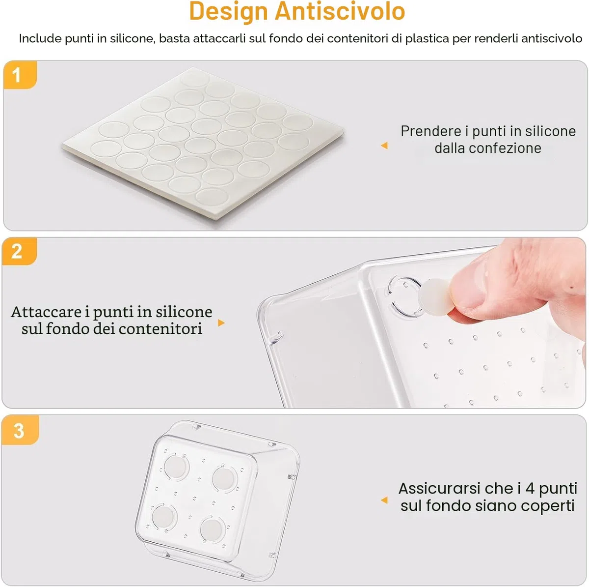 Collazoey 30 Organizer per cassetti trasparente con scatola,4 dimensioni Organizzatore per toeletta, organizer trasparente antiscivolo per trucchi per bagno, cosmetici, toeletta, cucina, ufficio
