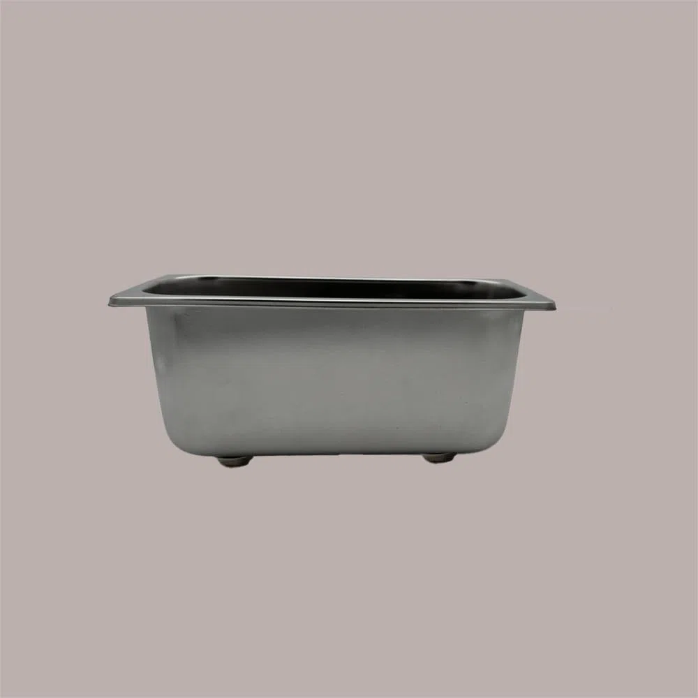 Lucgel Lavaporzionatore Acciaio Inox per Gelaterie 27x11 H12 Cm