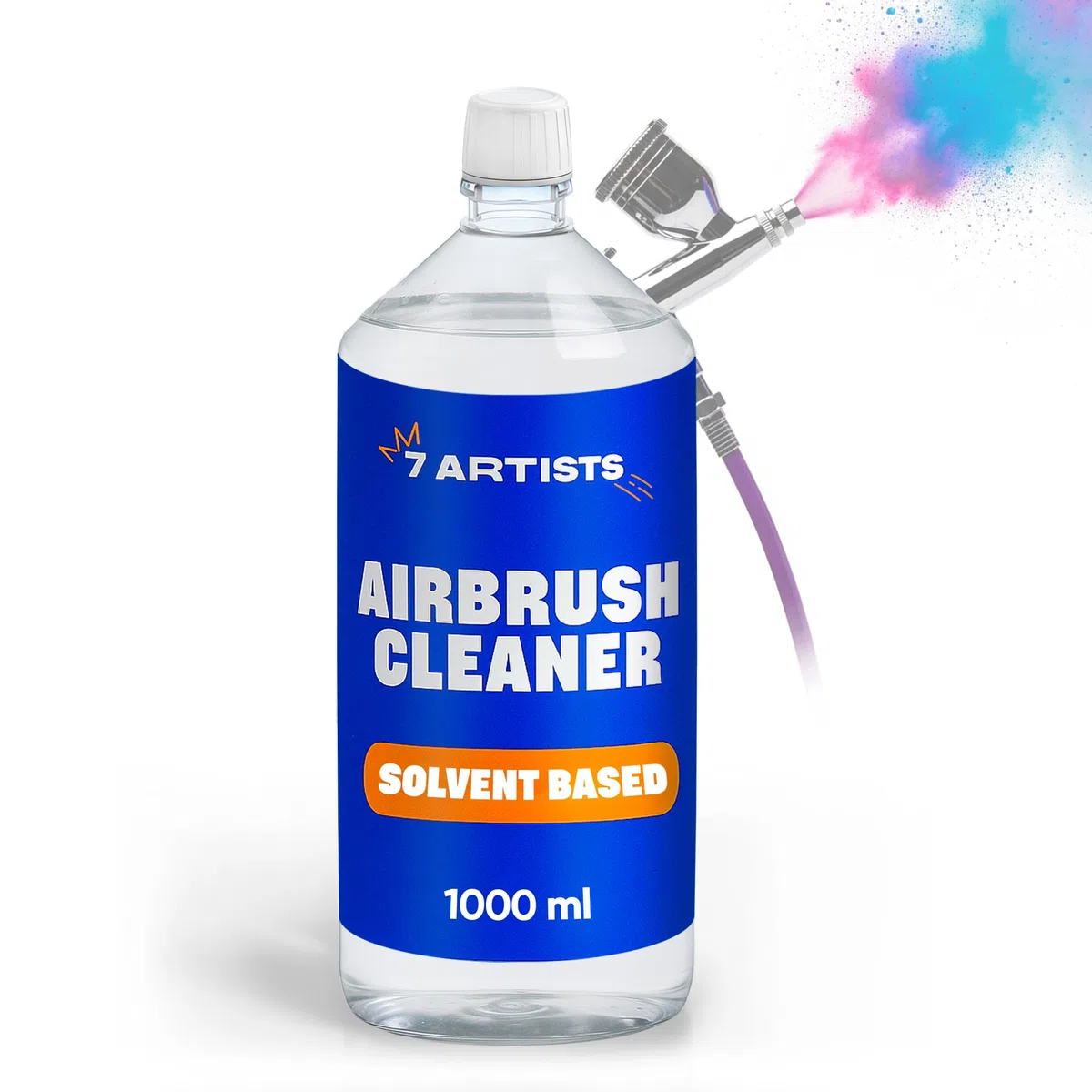 Airbrush Cleaner 1000 ml – Liquido Pulitore per Aerografo | Pulizia Aerografo per Rimuove Residui Acrilico Secchi e Freschi | Manutenzione Airbrush e Accessori