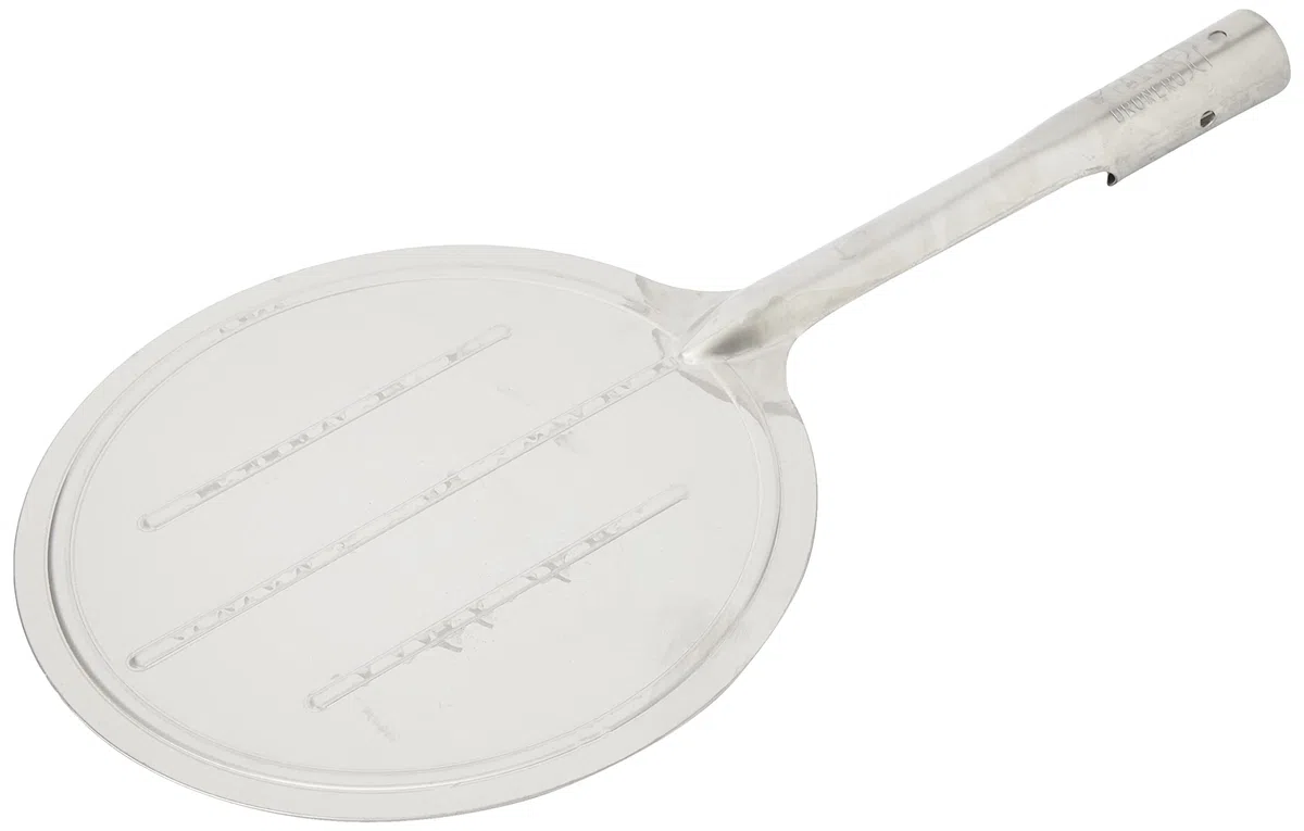 Falci 249964-90 Pala da Pizza in Acciaio Inossidabile Rotonda, Diametro 19 cm