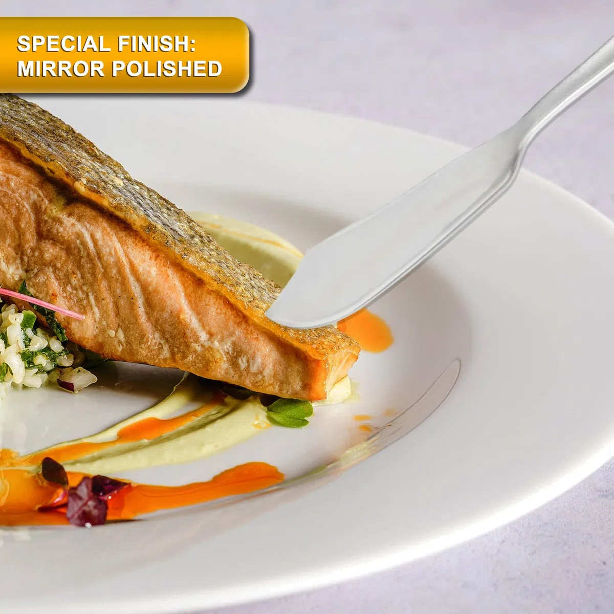Coltelli pesce da tavola acciaio inossidabile lucidato a specchio 6 pezzi coltello pesce tavola coltelli da pesce tavola coltelli da tavola per pesce coltelli da tavola per pesce
