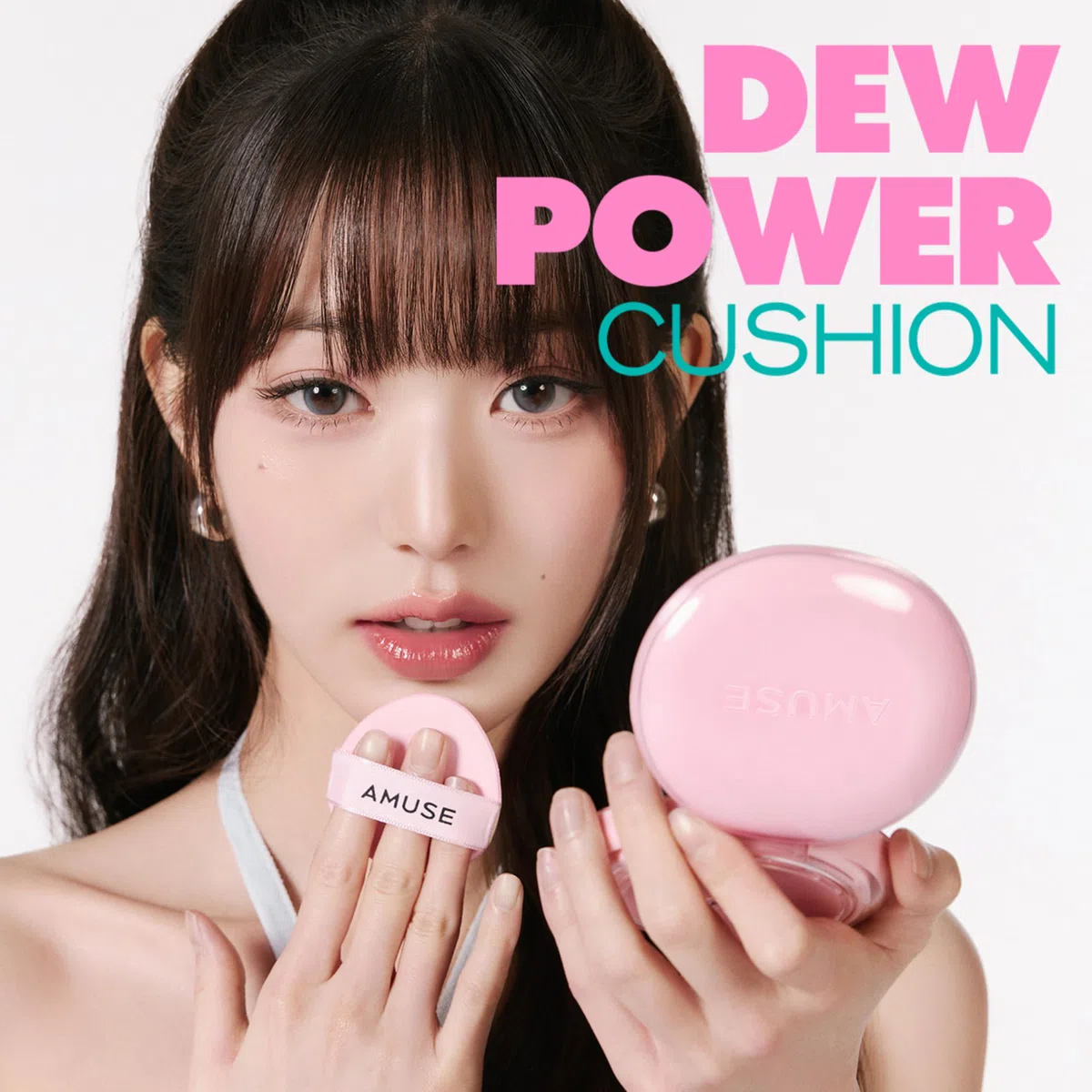 Amuse CUSCINO VEGAN DEW POWER 1.5 NATURALE | FONDOTINTA CUSCINO VEGANO | CUSCINO COPERTURA PELLE, BELLEZZA PULITA, PELLE SECCA E SENSIBILE