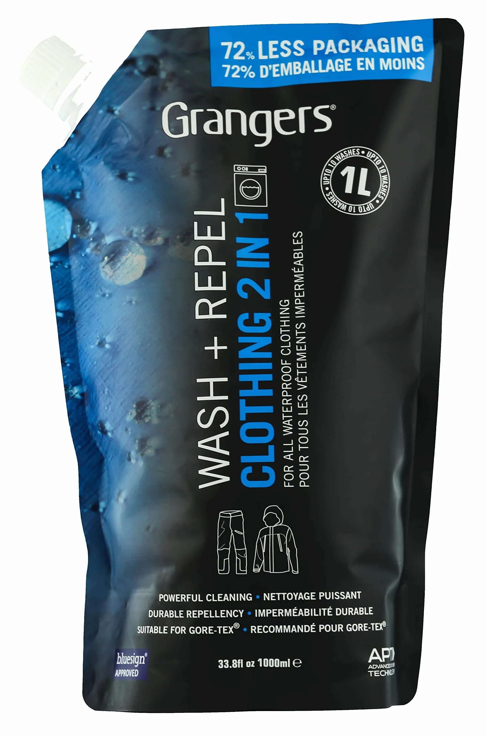 Grangers 2 In 1 Wash And Repel (1000Ml)