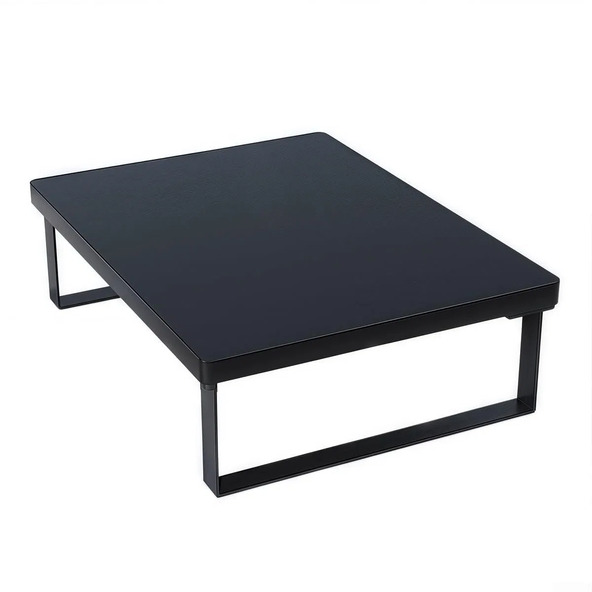Supporto per forno a microonde in metallo e legno, organizer da cucina, con piedini antiscivolo, 30 x 40 cm, nero, bianco, giallo