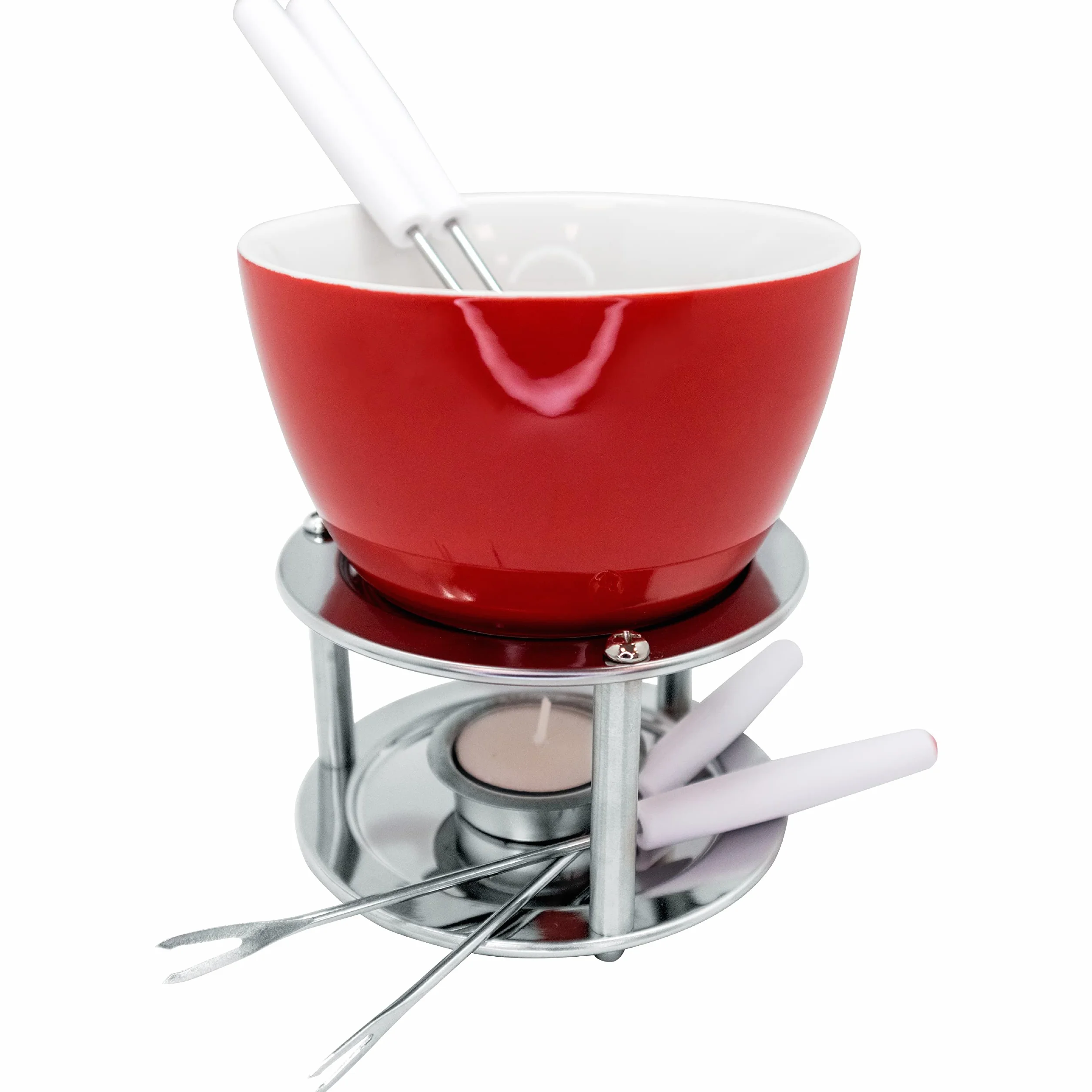 Nerthus FIH 022 fonduta Cioccolato Formaggio Set per sciogliere e servire Dessert aperitivi Feste