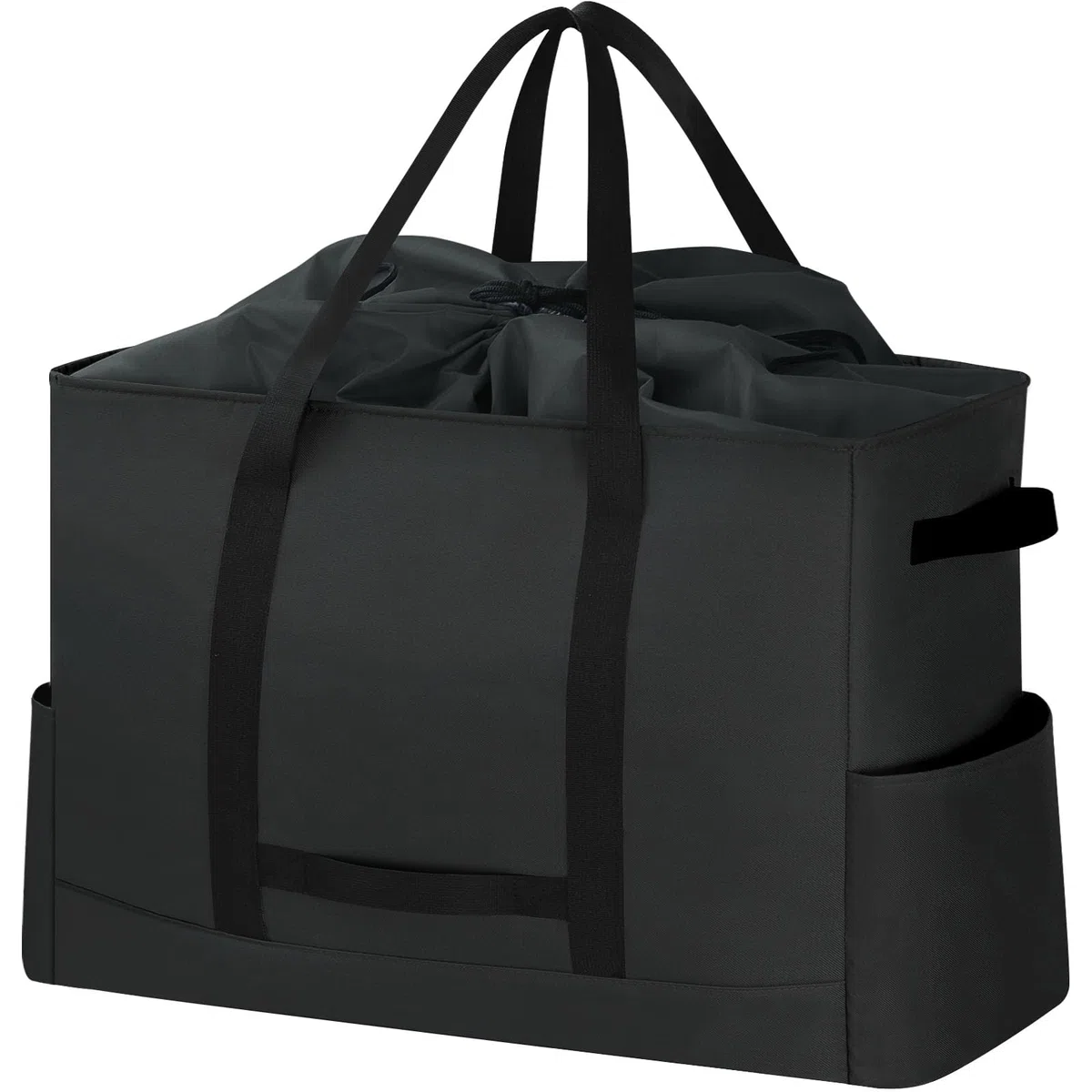 Borsa da viaggio extra grande, espandibile, impermeabile, con manici rinforzati, pieghevole, per viaggi, campeggio, sport e traslochi, 60 x 25,4 x 50 cm