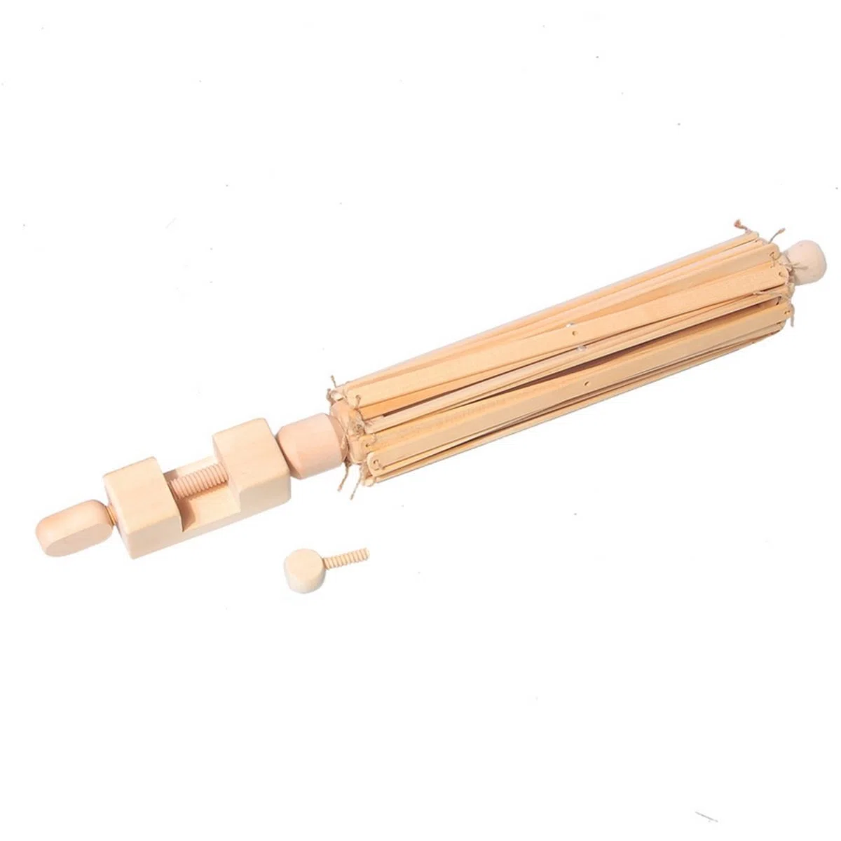 Arcolaio per filato, avvolgitore rapido a ombrello per matasse di fili, natural color, #1