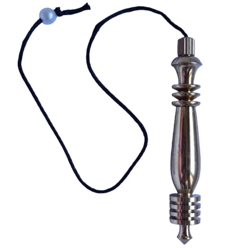 Pendolo Iko (Karnak Osiride e ISIS 4 Batterie) Bronzo con Testimone Radiestesia Spirituale Lettura