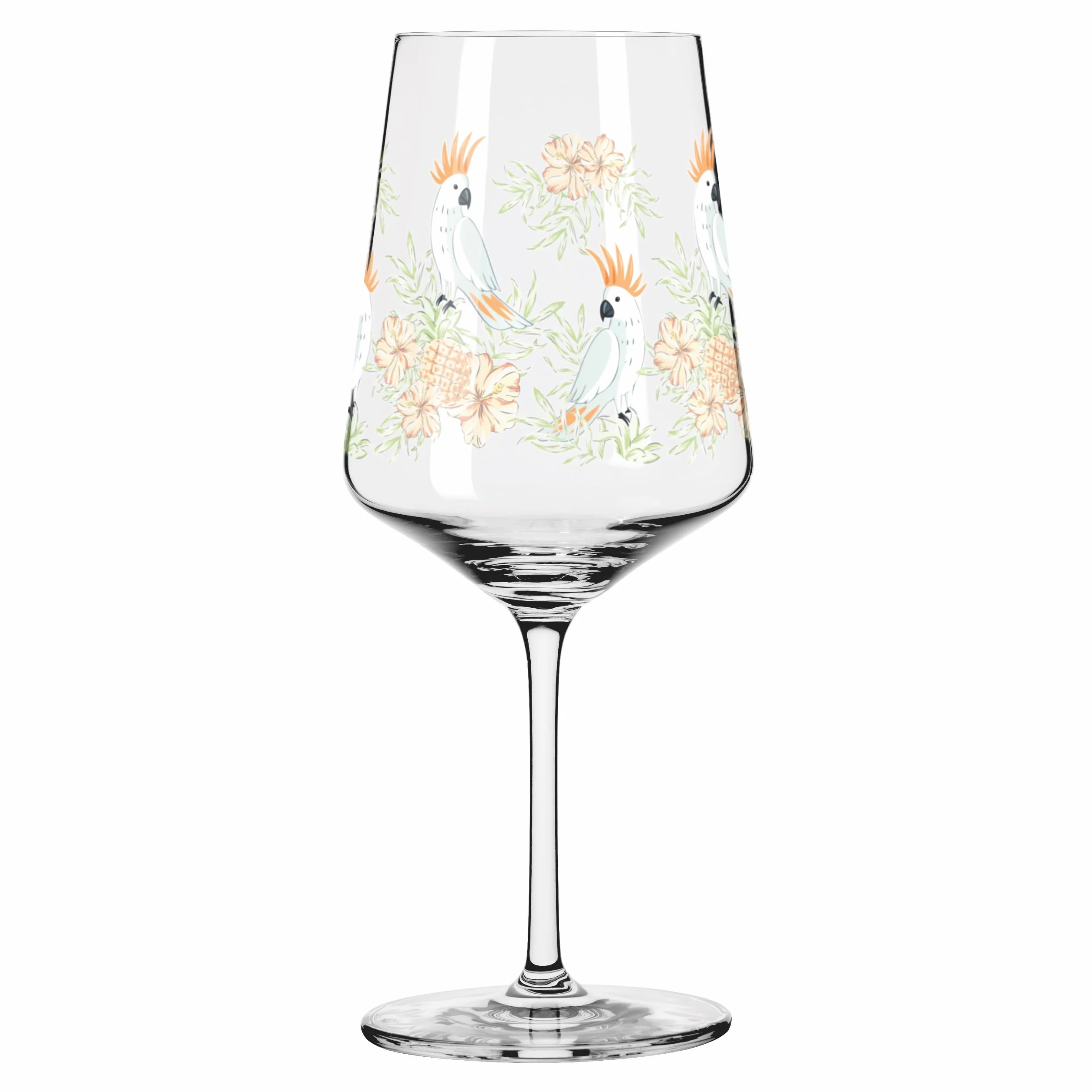 RITZENHOFF 6211001 - Set di 2 bicchieri aperitivi da 500 ml, motivo: rugiada estiva, stile floreale, multicolore