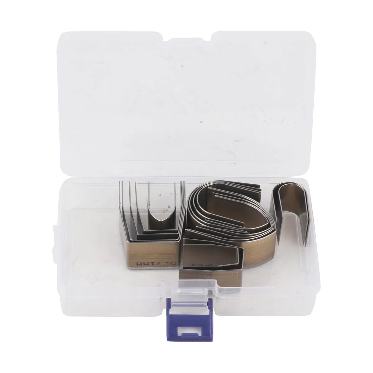 18pcs in lega di alluminio universale in pelle artigianale foro cutter vuoto impronta Punch Set Kit strumenti di punzonatura in pelle fai da te