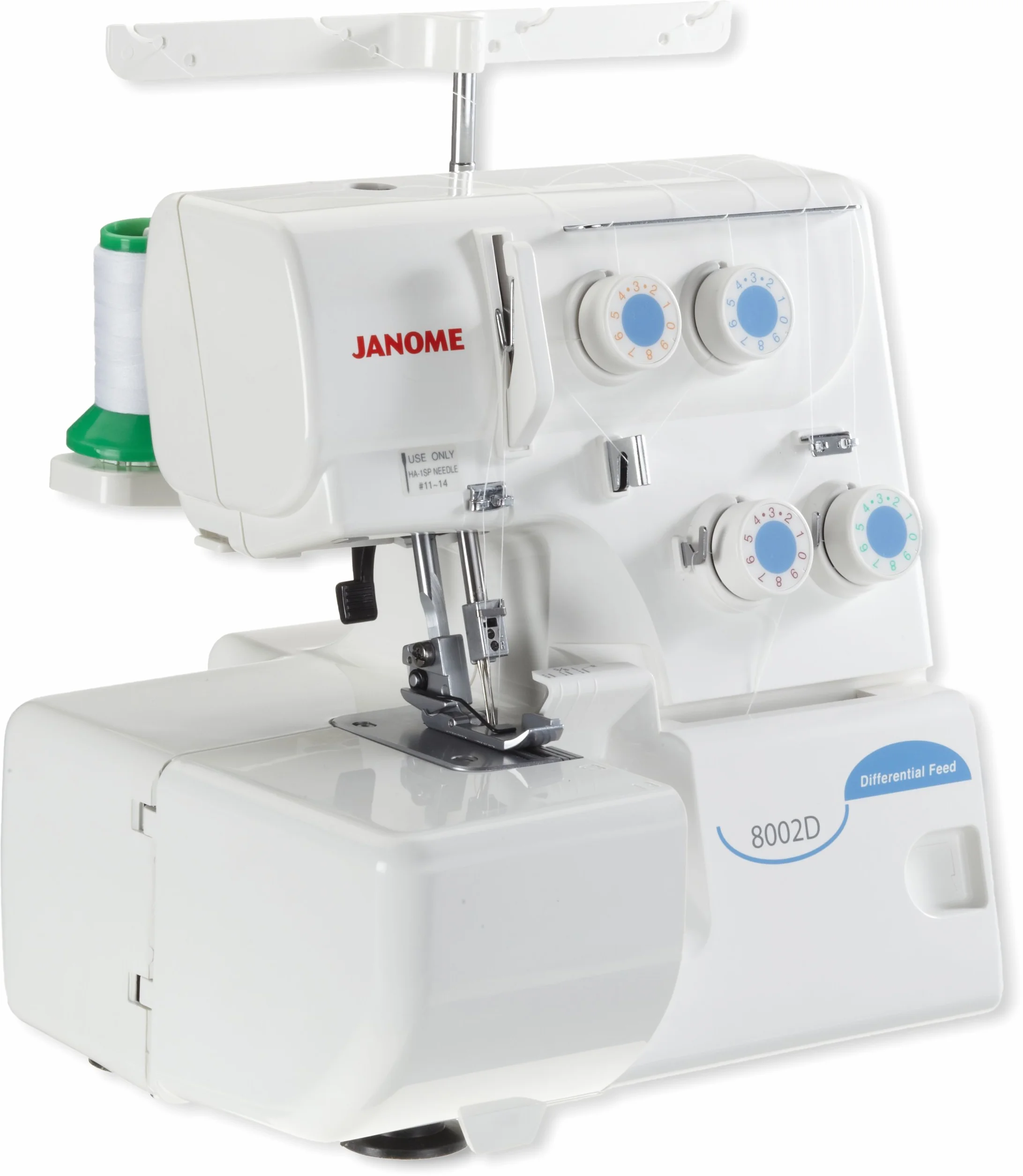 Janome Macchina per Cucire Overlock 8002d