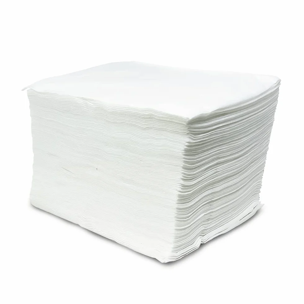 100 Pezzi Asciugamani Monouso 50x40 cm in Tessuto Non Tessuto | Asciugamani Usa e Getta per Parrucchieri, Saloni di Bellezza, Medicina Cosmetica Pedicure, Hotel, Saloni per Massaggi ai Piedi e Casa