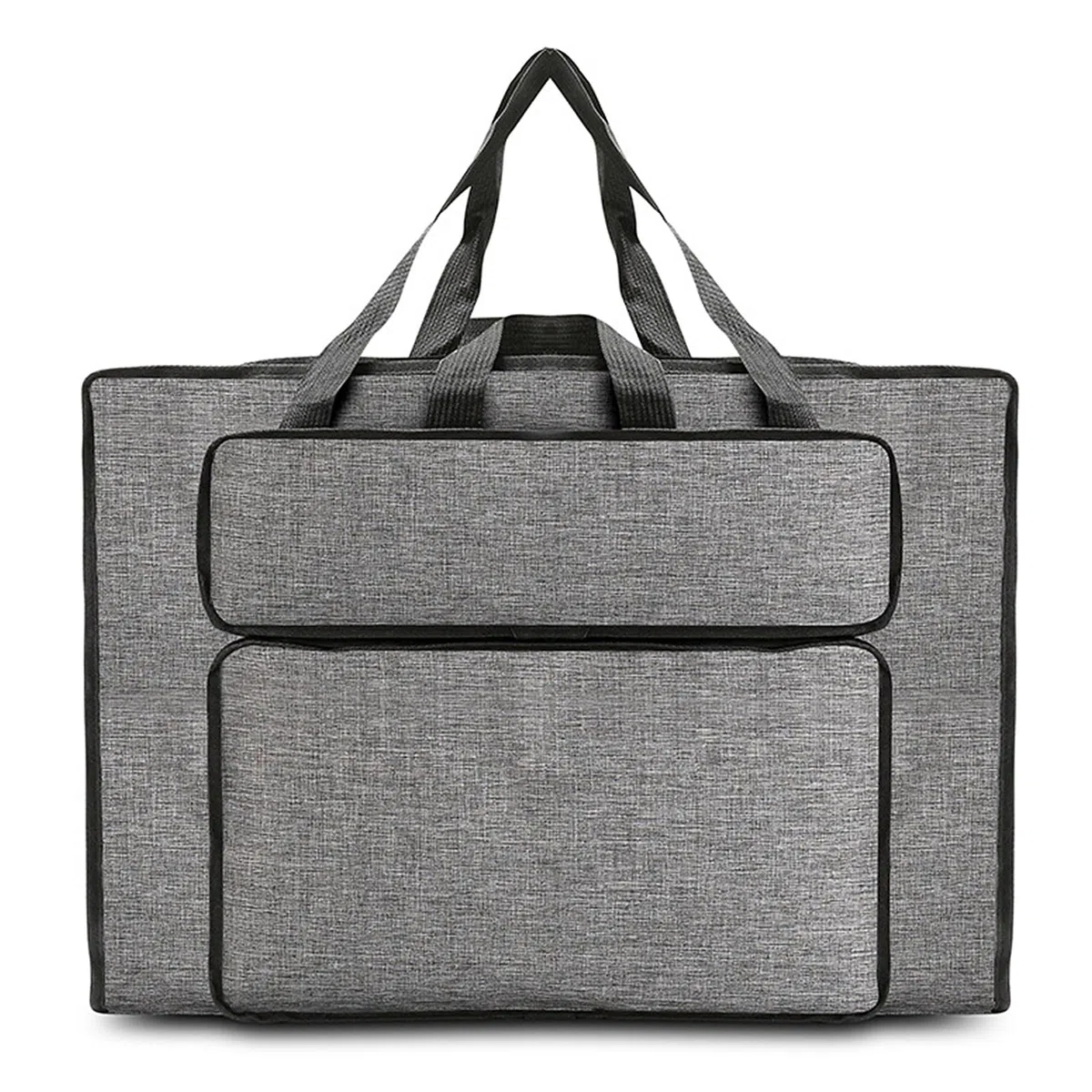 Bocguy Borsa per il trasporto impermeabile, formato A3, multifunzionale, da disegno, con maniglie, per pittura, per bambini, per artisti, leggera, custodia, Blu, A2, Cartella portadocumenti