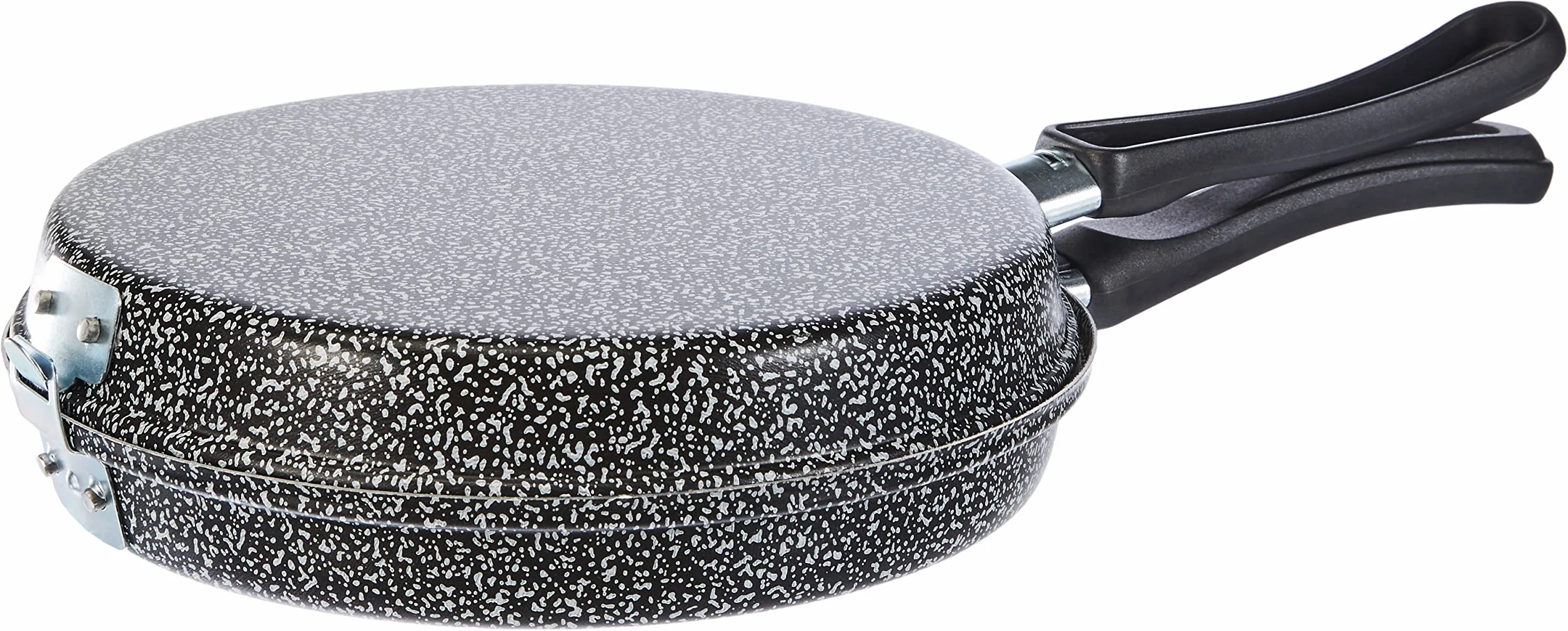 Home Girafrittata Antiaderente, Pietra, Nero/Argento, 22 cm