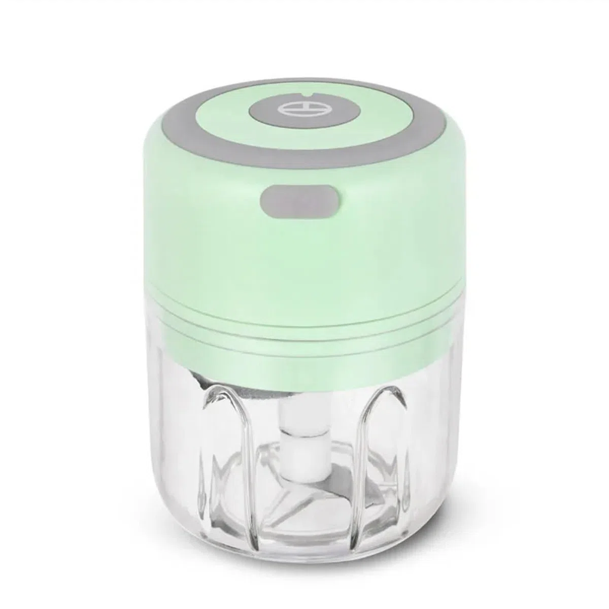 grattugia Mela Elettrico Chopper Alimentare 100/250ml Mini USB Senza Fili Elettrico Aglio Schiacciatore USB Aglio Schiacciatore Cucina Frutta Verdura Gadget Strumento (Color : A-Green-250ML)