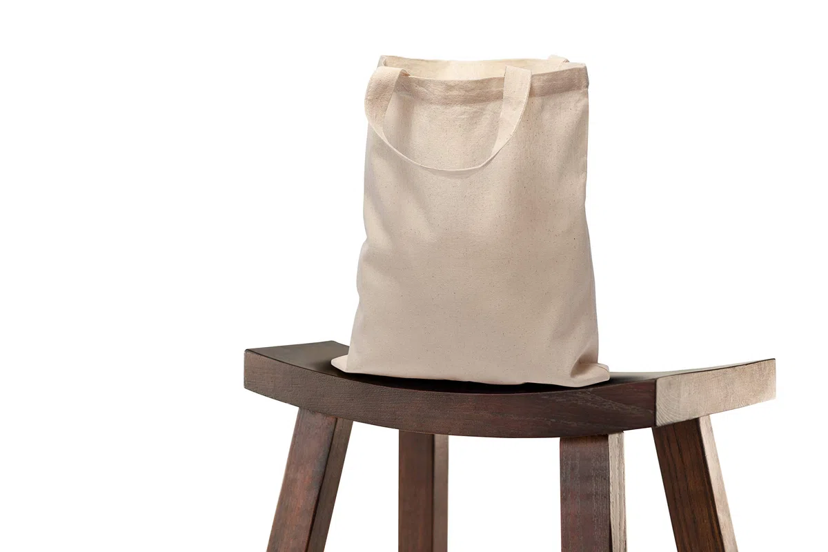 ELES VIDA Borsa in cotone 28 x 32 cm 25 pezzi - sacchetto di iuta medio - naturale borsa da farmacia, borsa per il trasporto, filato sacchetto regalo certificato ÖKO-TEX