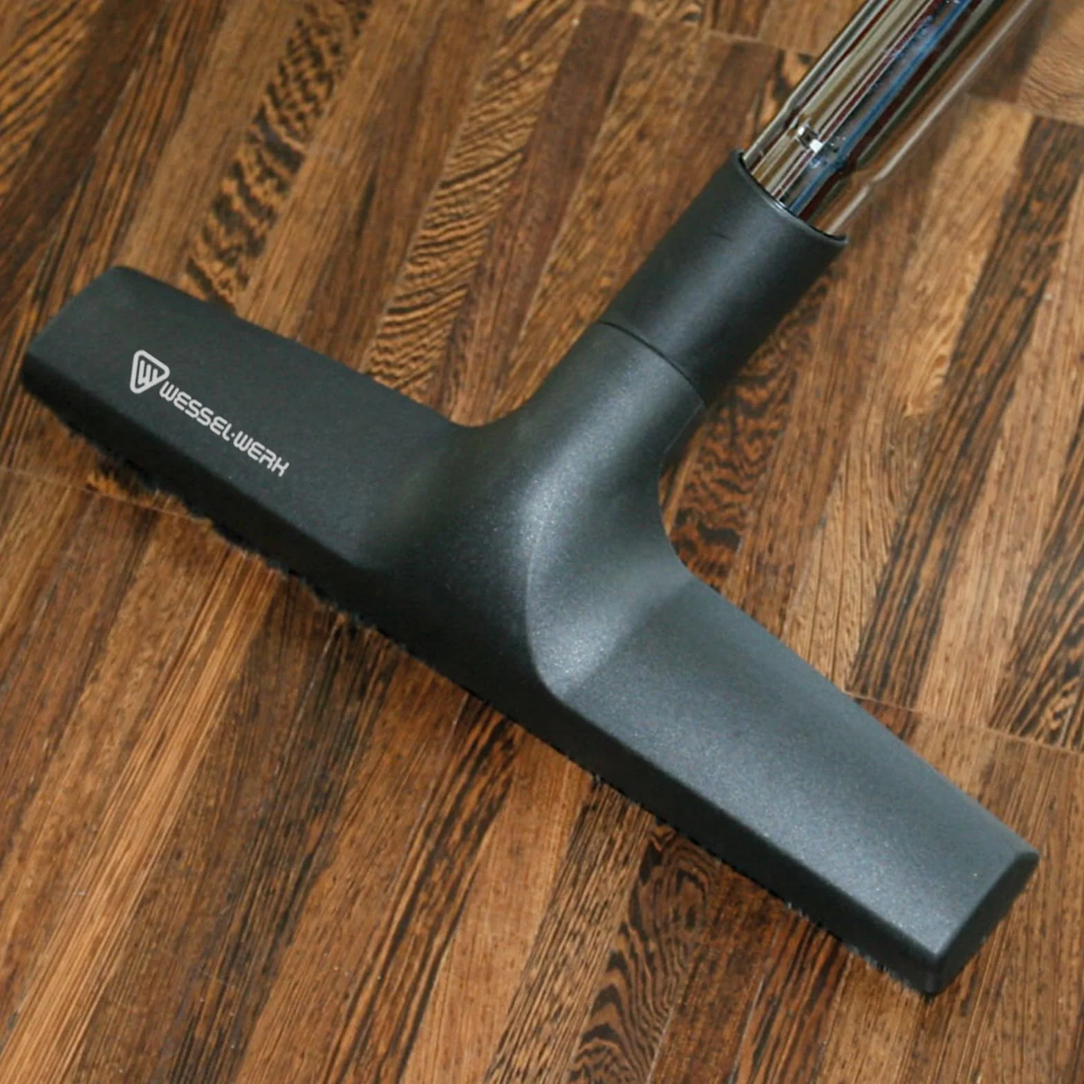 Wessel-Werk Germania Spazzola D320 32–35mm, 320mm, setole naturali in crine per pavimenti duri (vinile, piastrelle, legno, parquet), compatibile con Rowenta, Bosch, Kärcher, Cecotec, Eureka, Nilfisk