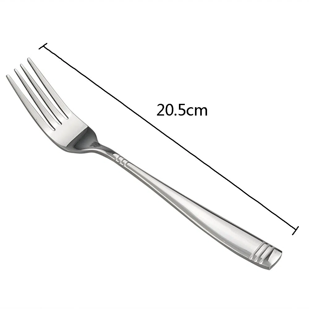 12 Pezzi Forchetta, Forchette Da Tavola In Acciaio Inox