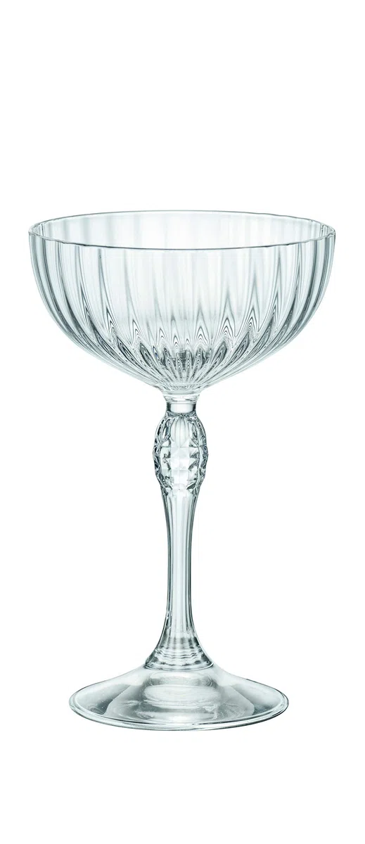 Bormioli Rocco, Calici America '20s Coupe, set 4 pezzi