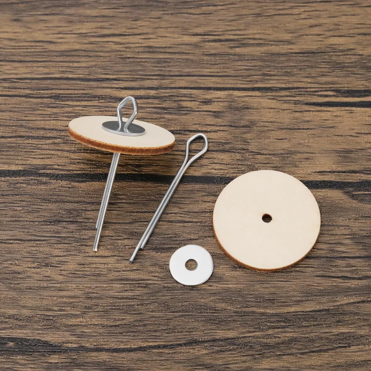 Set di 30 giunti per bambole, giunti per bambole, perni di collegamento, dischi in fibra di fibra, 30 mm, 40 mm, 50 mm, accessori per bambole