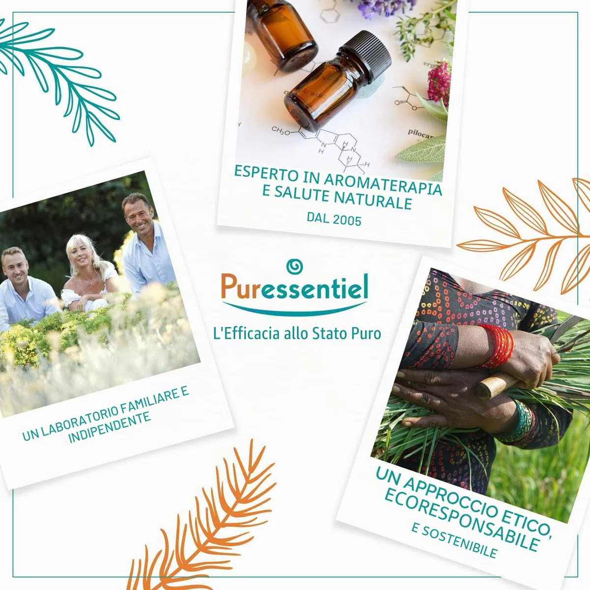 Puressentiel - Nuovo Diffusore di oli essenziali Calvi a calore dolce - Regolazione termica - Diffusore in ceramica - Luce d'atmosfera - Silenzioso - Spegnimento automatico