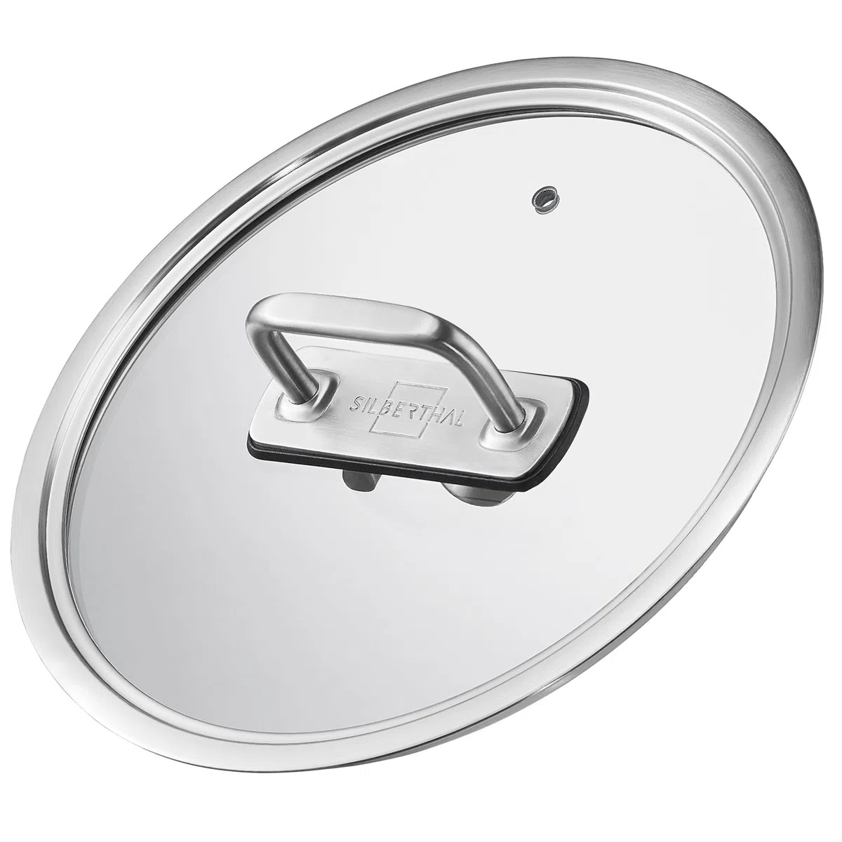 SILBERTHAL Coperchio pentola 24 cm - Vetro e acciaio inox - Coperchio padella e casseruola