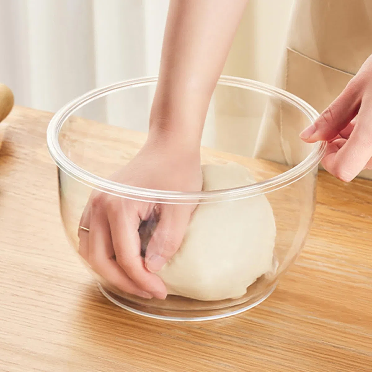 Scatola di lievitazione 'impasto, Contenitore trasparente per alimenti, Contenitore per lievitazione con coperchio, Scatola di pasta per pane fatta in casa, Scatola di conservazione per pasta per