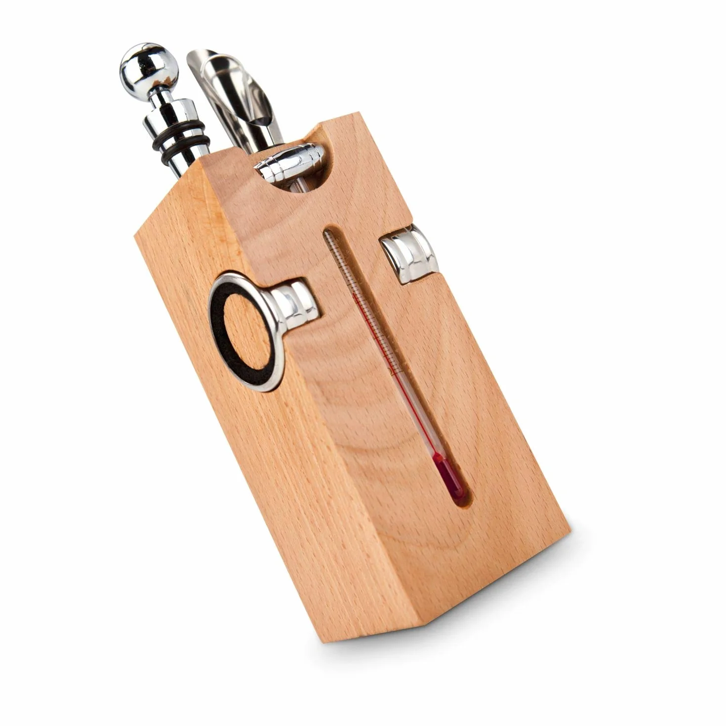 Rominox RX2113 - Accessori per vino, in legno di faggio