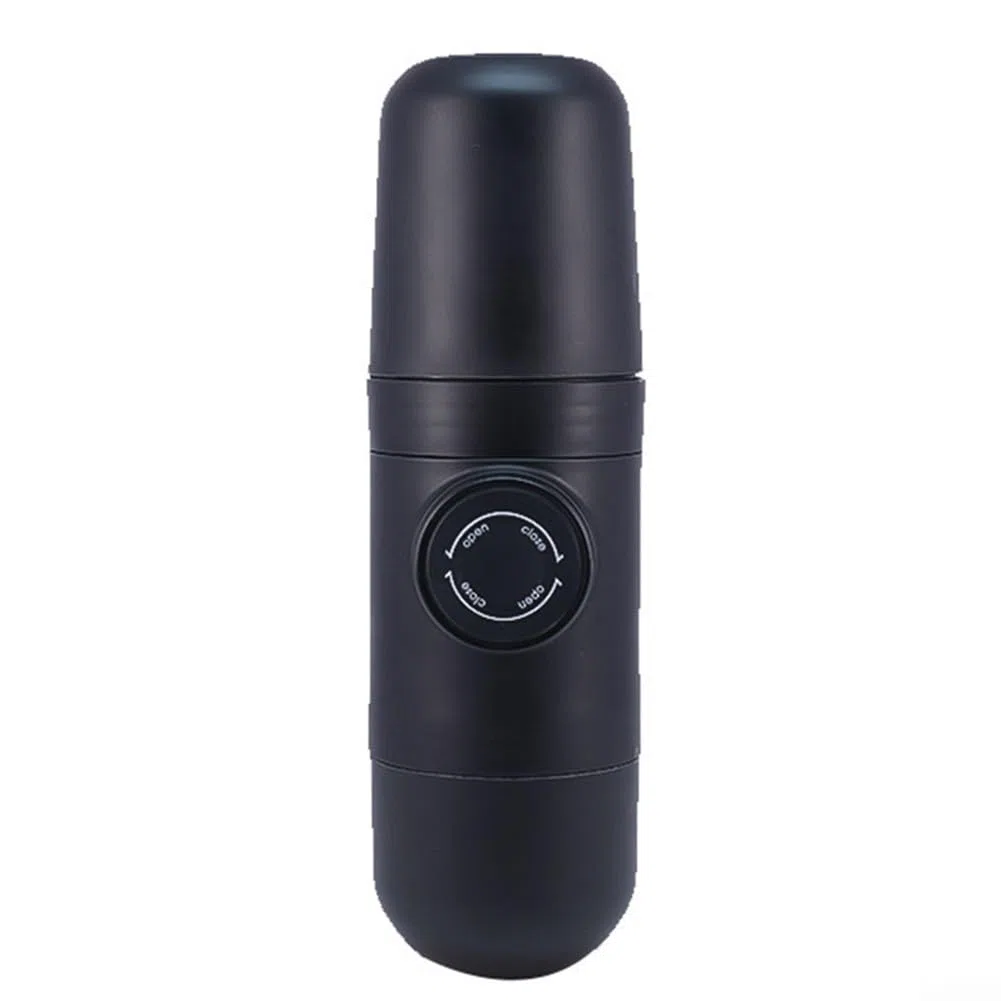 Macchina per caffè espresso manuale portatile, mini macchina per caffè manuale compatibile con caffè macinato in capsule