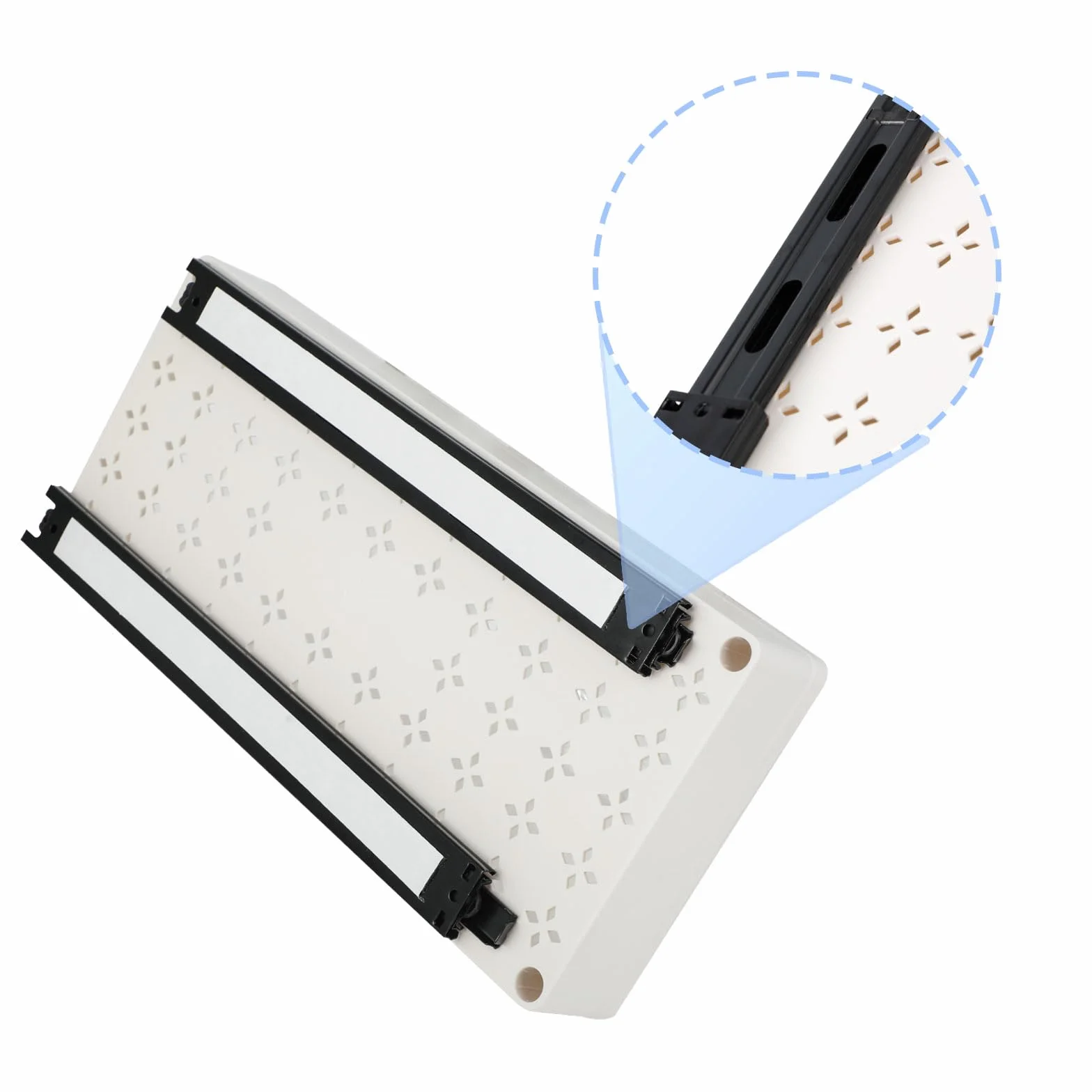 Cassetto Telescopico - Cassetto Scorrevole Estensibile Estraibile - Cassetti Estraibili Per Cucina per Organizzare la Base della Cucina, Dispensa, Bagno - 38 CM L x 18 CM P x 6.5 CM A
