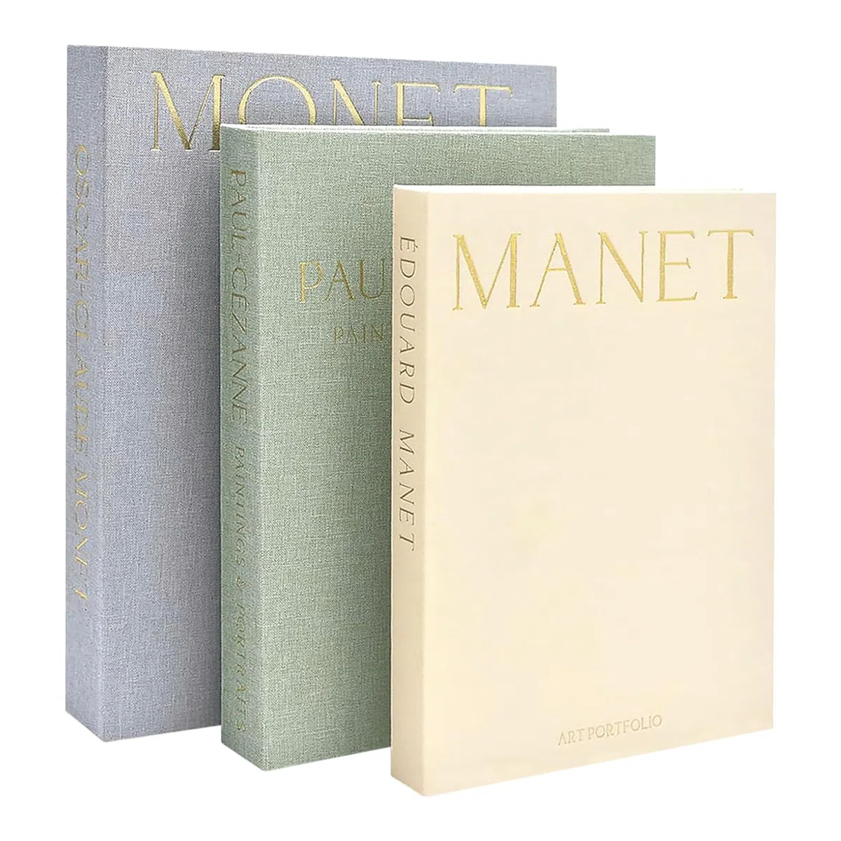 3 libri decorativi con spazio nascosto, scatola per libri con chiusura magnetica, libri decorativi, impilabili l'uno sull'altro e design Nesting, contenitore per tavolino da caffè, scaffale, ufficio e