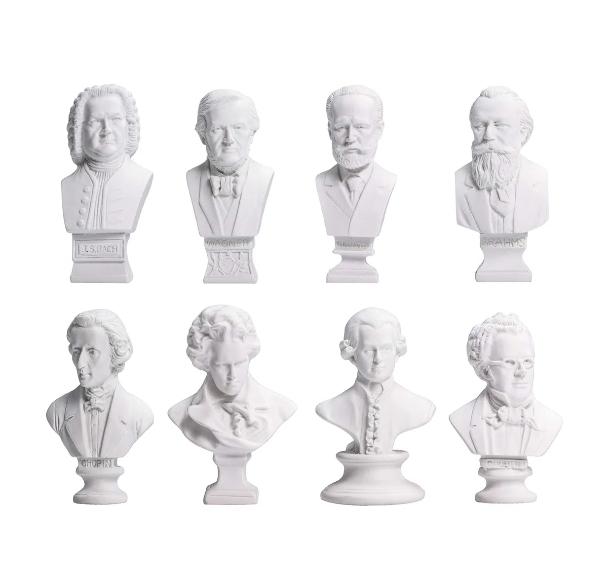zamonji Waldosia 10 mini compositore classico musicista musicista resina busto statue scultura accessori casa delle bambole decorazione scrivania