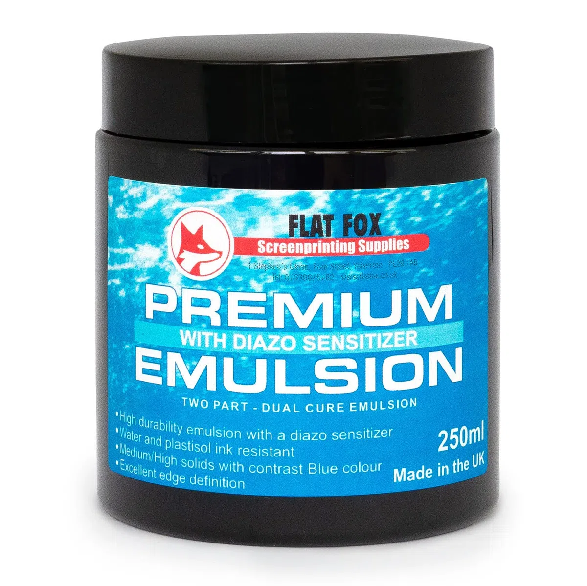Emulsione fotografica serigrafica e sensibilizzatore Diazo (250ml)