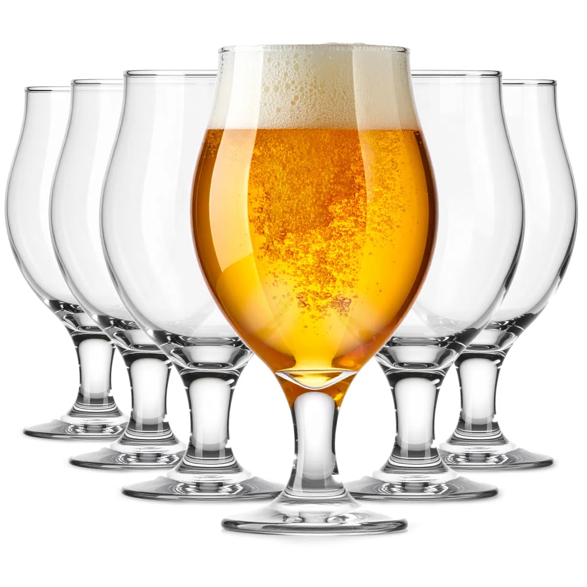 Glasmark Set di bicchieri da birra da 0,5 litri, cocktail lavabili in lavastoviglie, 6 x 500 ml