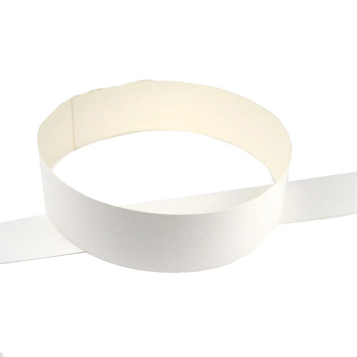 PZ 50 STRISCE BIANCHE IN CARTONE 100 CM X 7 CM PER PASTICCERIA E GELATERIA, IDEALI PER PASTICCINI, DOLCI, BISCOTTI E TORTE