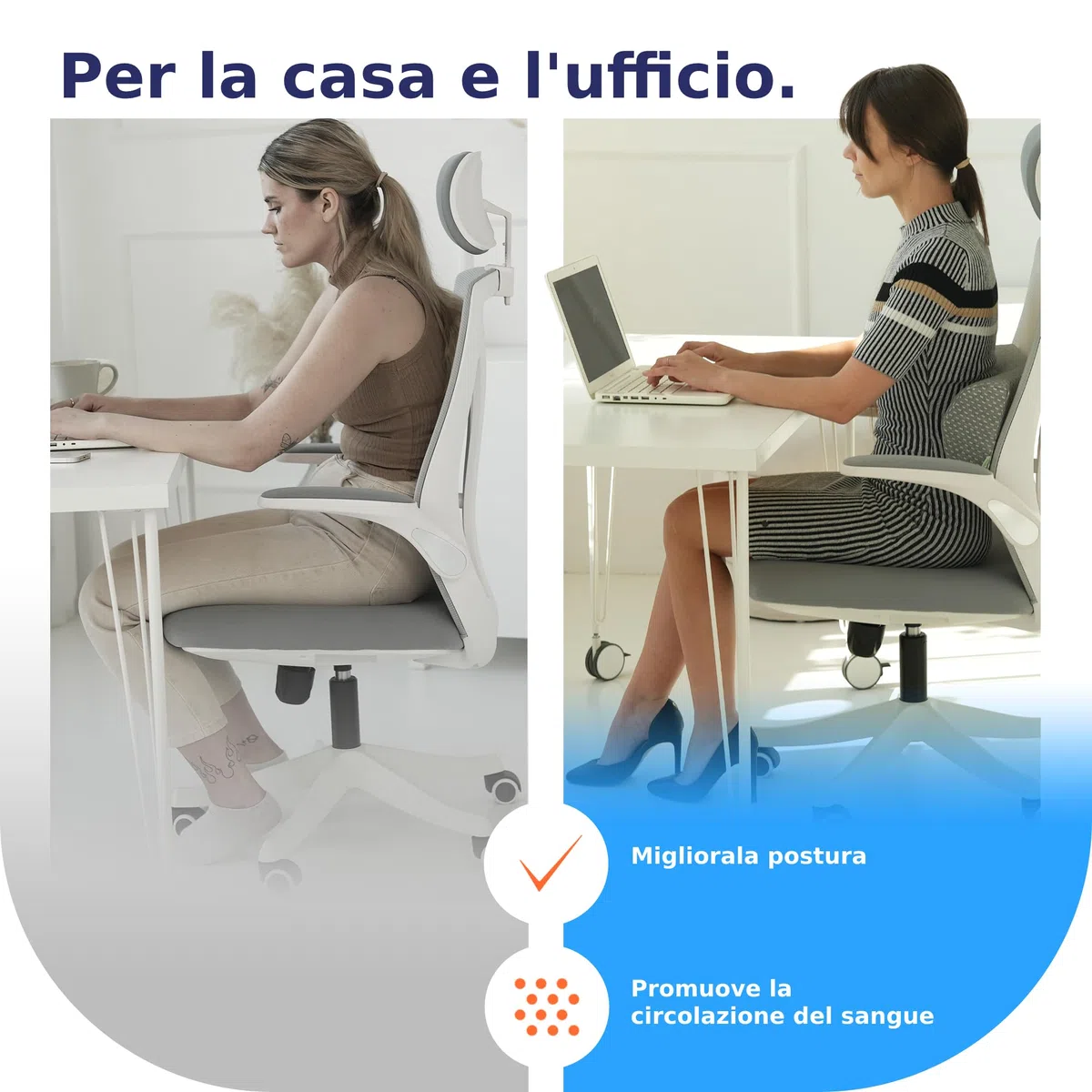 DYNMC you Confortevole Cuscino per Ginocchia Dormire, Cuscino per Gravidanza - Durezza Media, in Memory Foam, Rivestimento Morbido OEKO-TEX - Cuscino per Gambe Premium, Cuscino Lombare by, Grigio