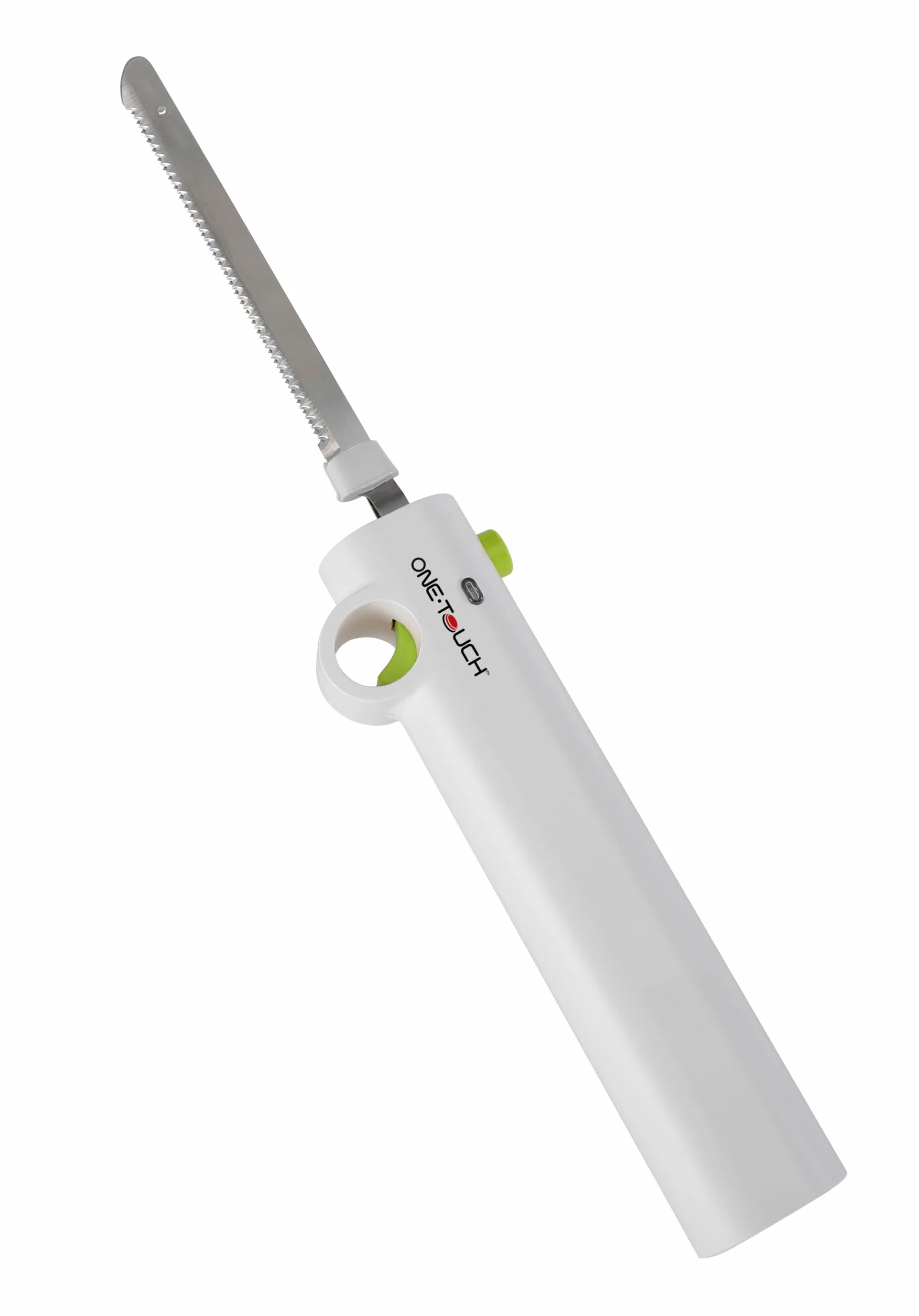 ONE TOUCH KC 157 - Coltello elettrico senza fili – Libertà totale – leggero, maneggevole, potente, per tagli precisi senza sforzo – perfetto per anziani o con problemi di presa