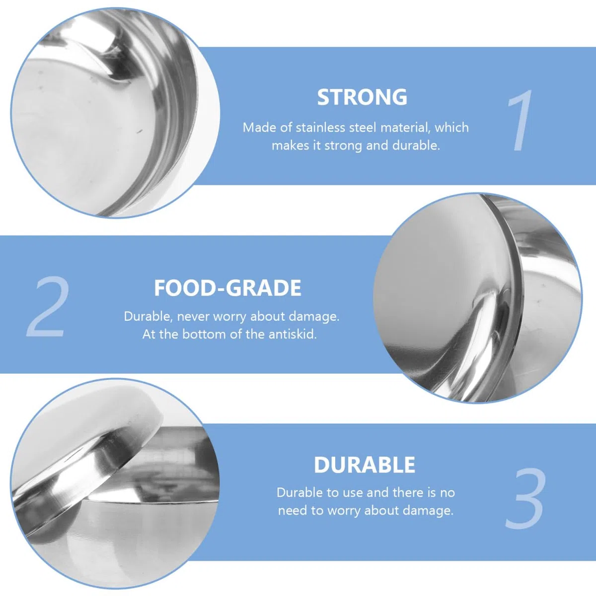 Doitool Set Di 2 Ciotole Per Riso Coreane in Acciaio Inossidabile Con Coperchio Ciotole Tradizionali Per Riso a Vapore Resistenti E Facili Da Pulire Ideali Per Casa E Ristorante