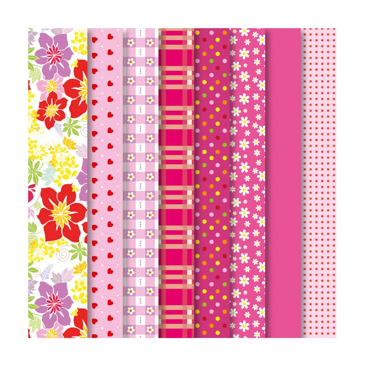 Vervaco Pink Dress Your Doll Outfit Making Set, Multicolore