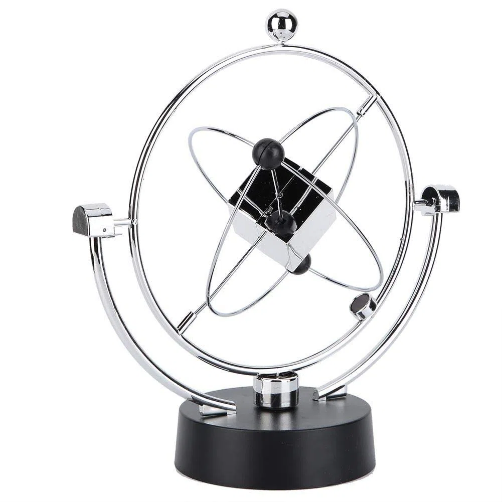 Raguso Newton Orologio da polso per casa, ufficio, con pendolo, Newton, perpetual movimento macchina, pendolo di Newton, palla da ufficio, decorazione per macchina a movimento perpetuo