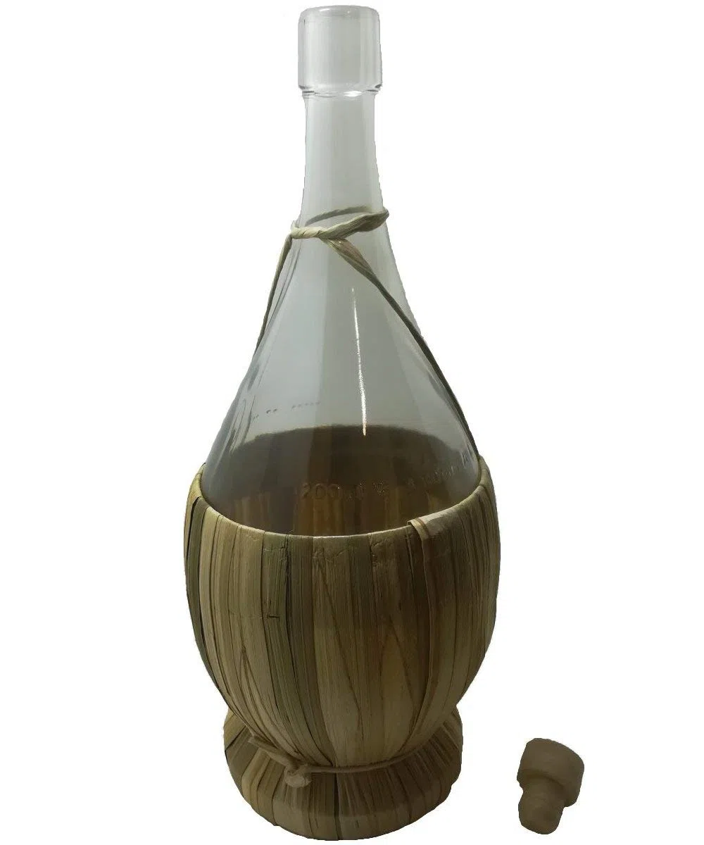 Fiasco con paglia lt 2