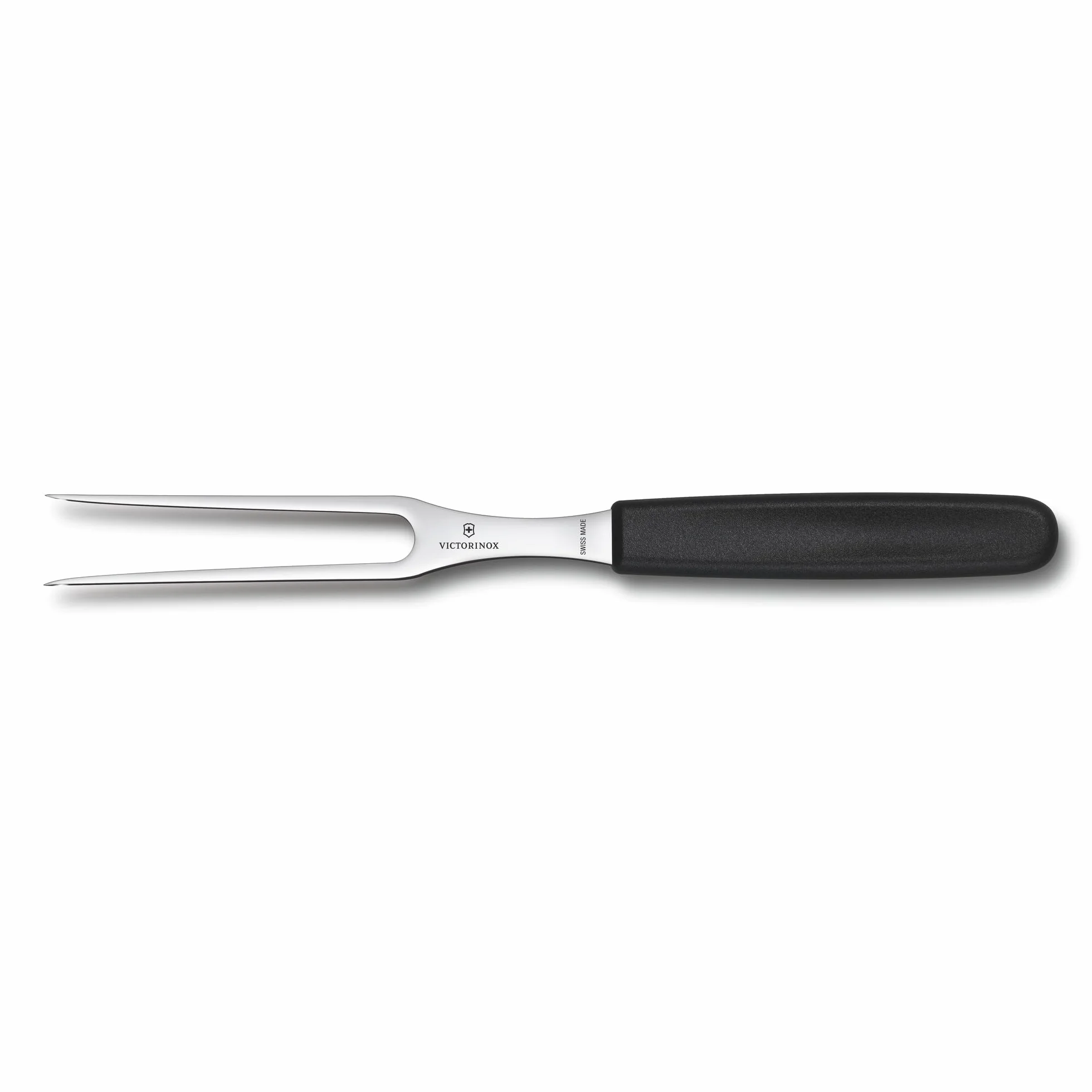 Victorinox Swiss Classic, forchettone da griglia da 15 cm in acciaio inox, lavabile in lavastoviglie, nero