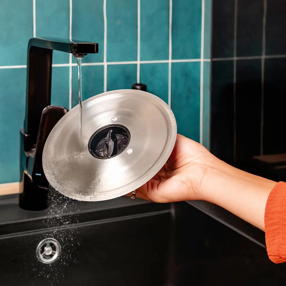 Cecotec Rock'nCut Shuriken 150 W, Lama rimovibile di 17 CM di diametro, Diversi alimenti, Regolazione graduale da 0 a 15 MM, QuickOut, Pieghevole, Corpo in plastica, Acciaio inox