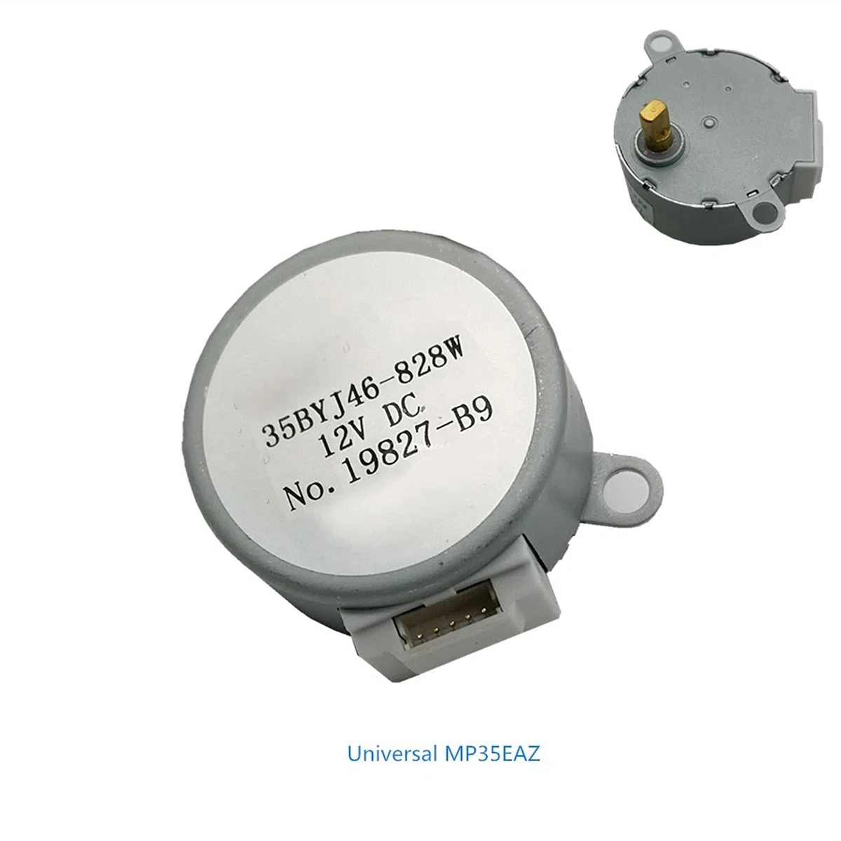 Leloo Lcuihong-Mini Motore dc 3. 5BYJ46-828W. Motore per Passo con Aria condizionata, MP35EAZ 12V DC. Parti di Riparazione della Ventilazione oscillante Pezzi di Ricambio Fai da Te