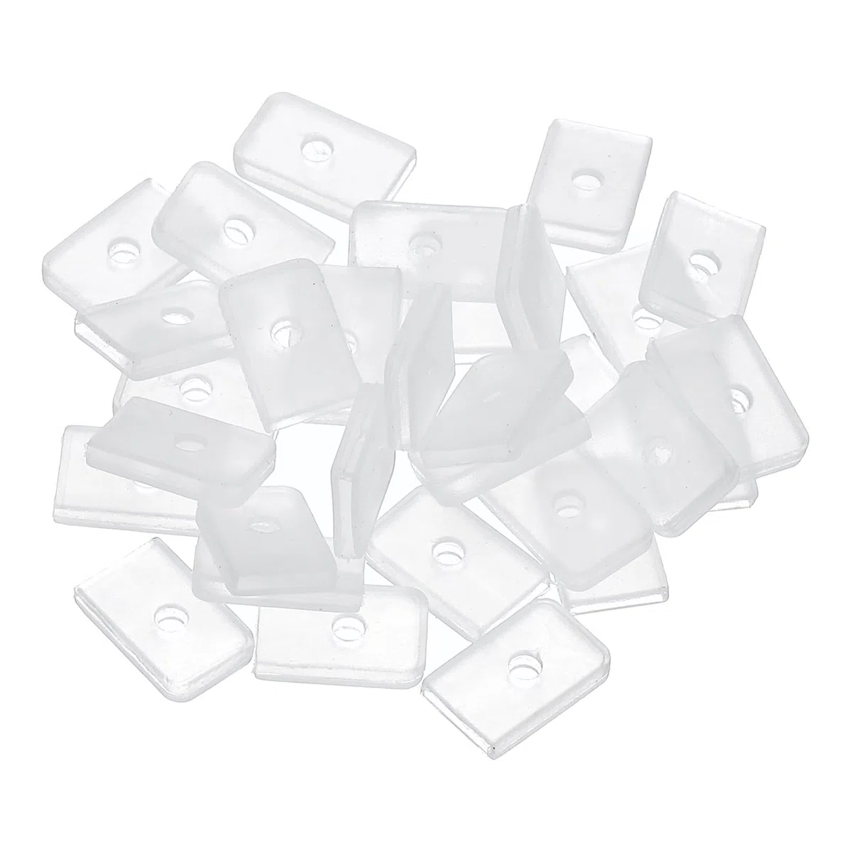 PATIKIL Tappi Terminali Silicone per Cucito, 200Pz Punte a Spirale per Stecche Corsetti per Colletti, Applicabili a Stecche Poliestere 8mm, Trasparenti