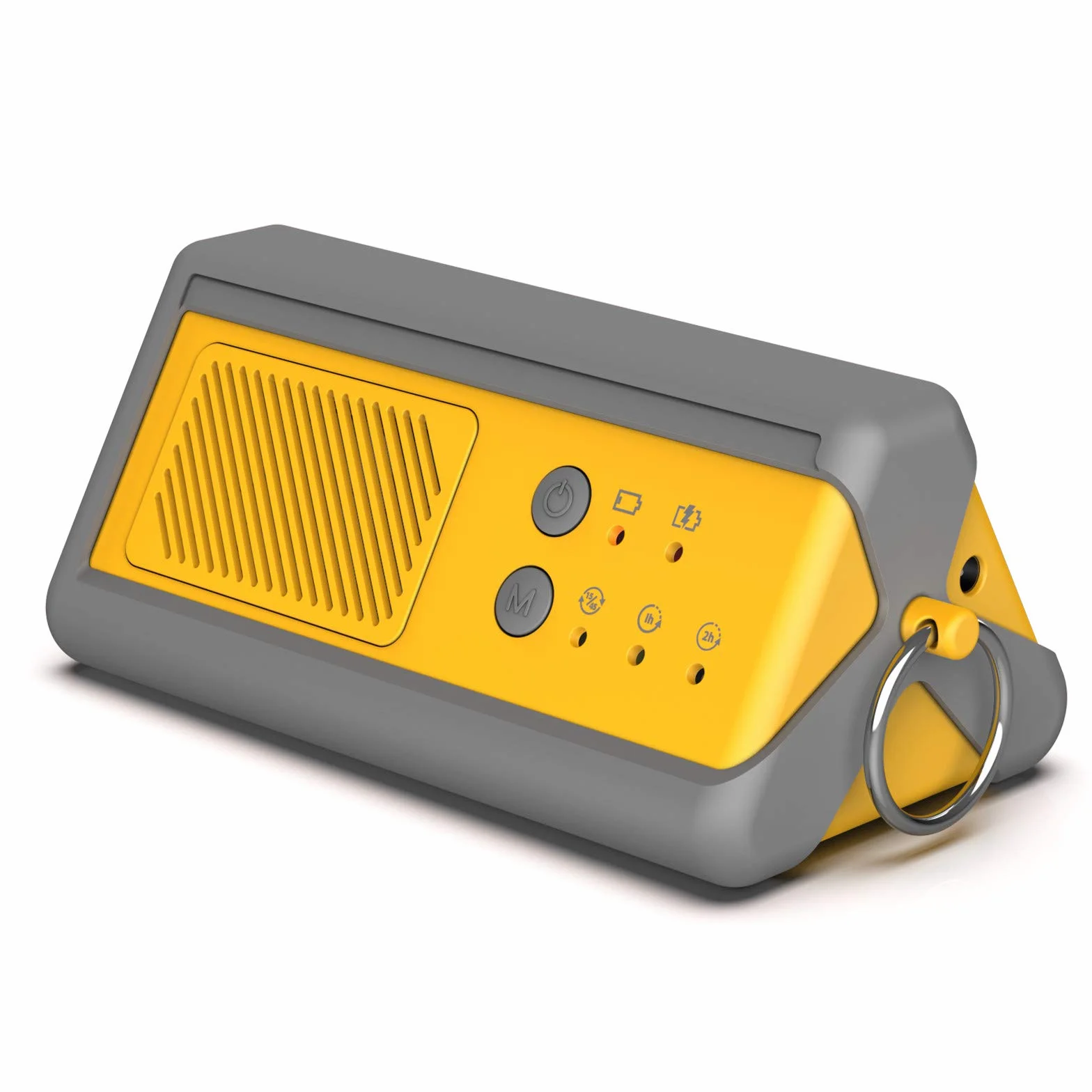 Airthereal PA1K-GO Generatore di Ozono Portatile – Eliminatore di Odori Senza Fili Alimentato a Batteria per Auto, Camera d’Hotel, Ufficio, Bagno e Altri Piccoli Spazi (Giallo/Grigio)