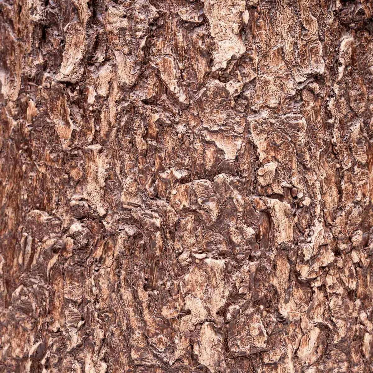 Nataland Base Tronco per Albero di Natale con Effetto Legno Naturale, Supporto Decorativo Robusto e Stabile con Aggancio Universale per Alberi Fino A 210 cm