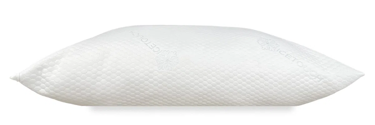 Tex family - Federe Cuscino Freddo Copricuscini Rinfrescanti Ice-Touch Singola 50x80 cm - Termoregolante Estiva - Copriguanciali Traspiranti e Made in Italy Cm. 50x80-2 Unità