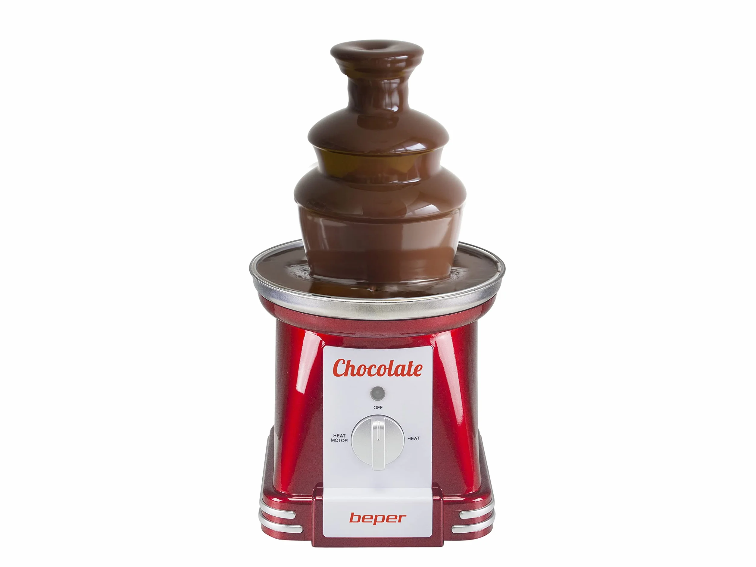 BEPER P101CUD200 Fontana di Cioccolato 750 ml XXL - Fontana di Cioccolato Cascata a 3 Livelli