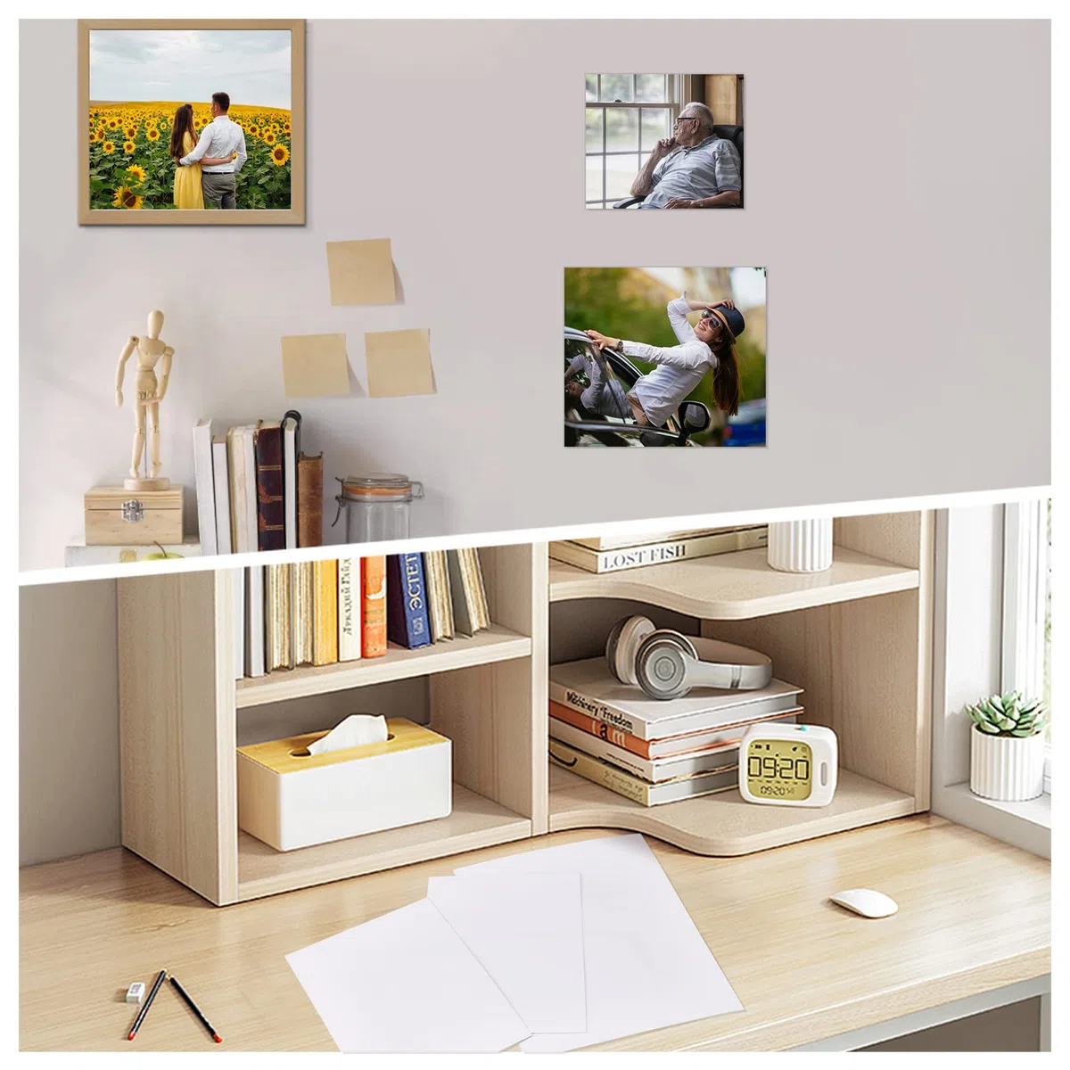 CRASPIRE 8 PZ Sublimazione Alluminio Foto Pannello Vuoto Metallo Alluminio Segno Sublimazione Bordo Vuoto Piastra in Alluminio per DIY Sublimazione Stampa Foto Laurea